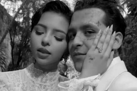 Nodal presume su momento más íntimo junto a su esposa Ángela Aguilar
