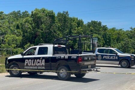Encuentran restos óseos en operativo de búsqueda en la carretera libramiento autopista Mérida-Cancún