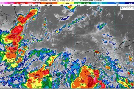 La onda número 21 ocasionará lluvias intensas en Quintana Roo, HOY 6 de sepiembre