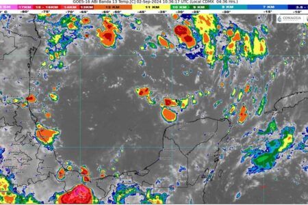 Pronóstico del clima para Quintana Roo, HOY 2 de septiembre; nublado y con lluvias intermitentes