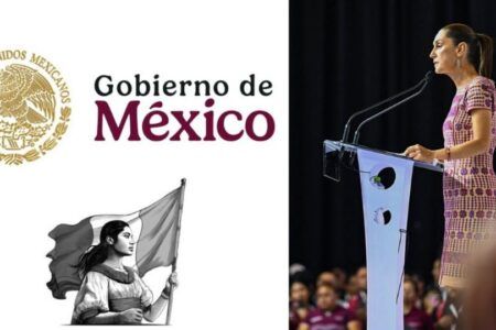 Claudia Sheinbaum presenta el emblema de su Gobierno