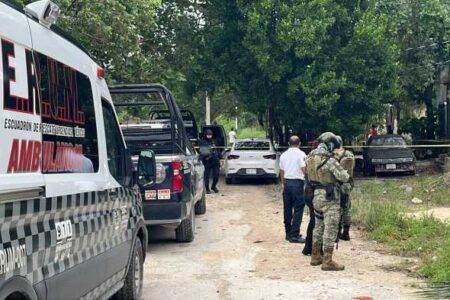 Hombre es asesinado en la colonia Santa Cecilia; presentaba impacto de bala