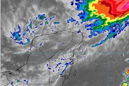 Bandas nubosas de Milton provocará lluvias en Quintana Roo