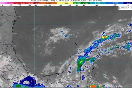 Pronóstico del clima en Quintana Roo, hoy 14 de octubre de 2024