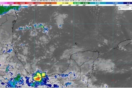 Clima en Quintana Roo, 22 de octubre de 2024