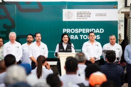 Estefanía Mercado pone en marcha mega operativo de recolección de basura en Solidaridad