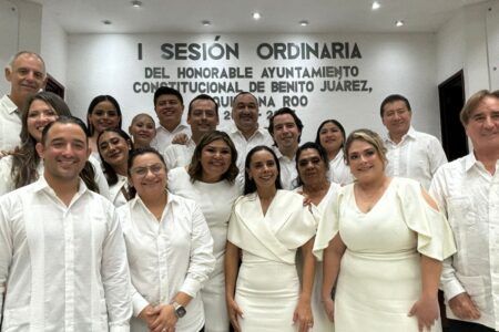Regidores del PRI asumen al cargo en el Ayutamiento Benito Juárez para el periodo 2024-2027