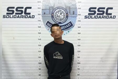 Capturan individuo por robo en comercio de la colonia Ejidal