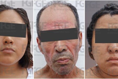 Detienen a líder criminal y dos cómplices en Mérida por homicidio y extorsión en Quintana Roo
