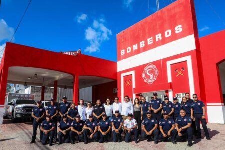 Dignificará Estefanía Mercado al H. Cuerpo de Bomberos de Solidaridad