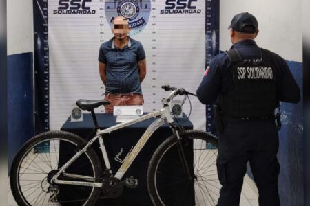 Polis de Solidaridad aseguran hondureño por presuntos delitos contra salud