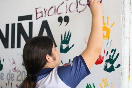 Organizan en Playa del Carmen Foro y Mural en el marco del Día de la Niña