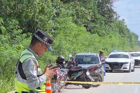 Abuelito pierde la vida tras ser arrollado por conductor que se dio a la fuga en libramiento a Playa del Carmen