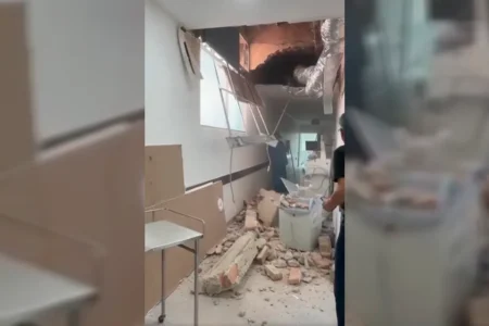 VIDEO: colapsa techo en hospital del IMSS en Guadalajara, sin lesionados