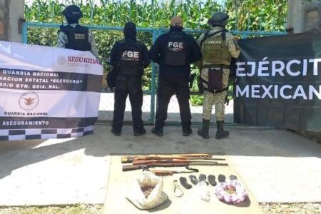 Ejército y Guardia Nacional abaten a tres durante enfrentamiento en Teloloapan