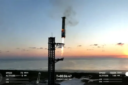 SpaceX prueba con éxito su Starship y su sistema de comunicación