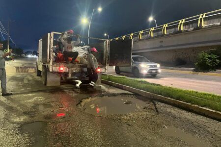Solidaridad avanza en programa de bacheo: reportan un 75% de progreso en reparación de vialidades