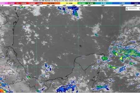 Pronóstico del Clima para Quintana Roo: se esperan chubascos para este viernes