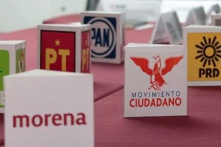 Los partidos políticos nacionales adeudan 562.8 millones de pesos en impuestos, reporta el INE