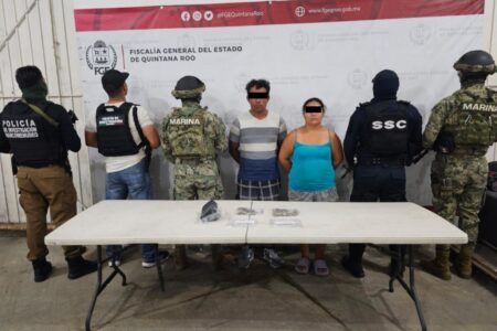 Consigue Fiscalía vinculación a proceso para ocho personas por narcomenudeo en Benito Juárez y Solidaridad