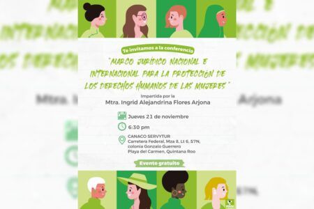 El Partido Verde organiza conferencia en Playa del Carmen para impulsar los derechos de las mujeres
