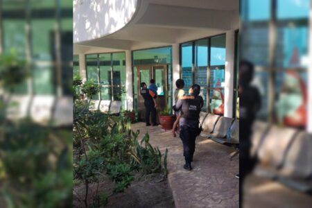 SSC participó en las labores de auxilio durante incendio en la colonia Nuevo Noh-Bec