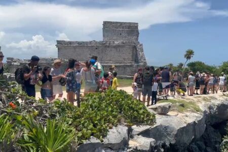 Comerciantes en la Zona Arqueológica de Tulum esperan un 85% en ventas durante el invierno