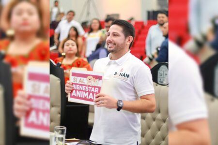 Destaca Renán Sánchez la aprobación del Congreso de QRoo, de una reforma histórica para el bienestar animal