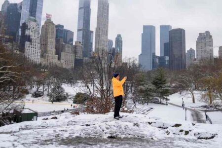 Tormentas invernales y lluvias azotan a Estados Unidos en la antesala del Día de Acción de Gracias