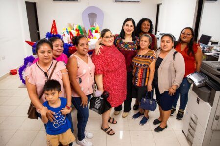 Estefanía Mercado pondrá en marcha programas sociales dirigidos a madres trabajadoras