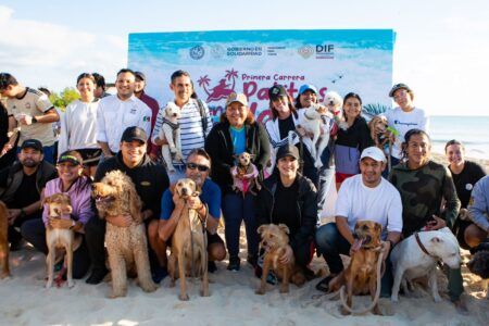 Gobierno de Solidaridad realiza la “Primera Carrera Patitas en la Playa”