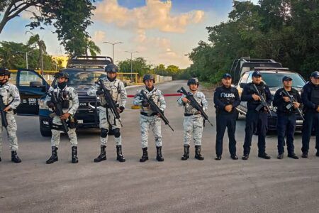 Refuerzan la seguridad en Playa del Carmen con el “Operativo Colonias Seguras”