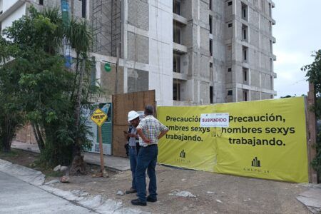 Suspenden construcción de edificio Monarca 28 por irregularidades en permisos