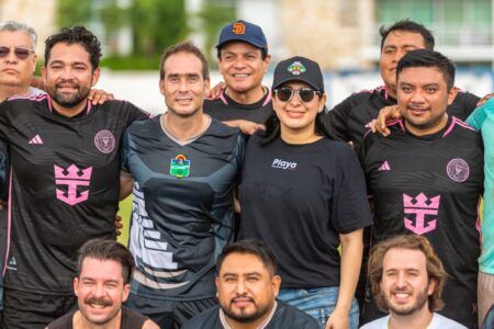 Cascarita estrecha lazos de amistad entre Solidaridad y Tulum