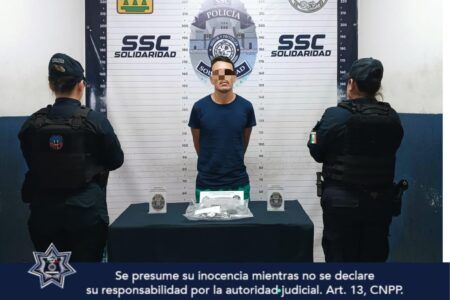 SSC detiene a un hombre por presunta extorsión en la colonia Bellavista