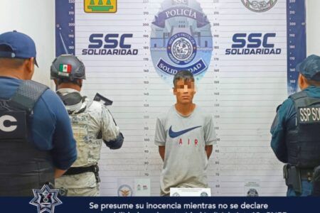 Capturan a narco con 17 dosis de drogas en la Colosio