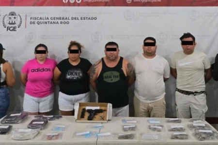 Detienen a líder criminal “Güero Palma” y a cuatro personas más en Isla Mujeres