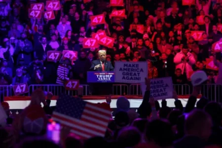 El presidente electo de Estados Unidos, Donald Trump, anuncia medidas para reforzar la seguridad fronteriza