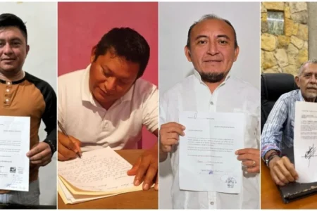 Siete alcaldes de Yucatán renuncian a sus partidos y se suman a Morena