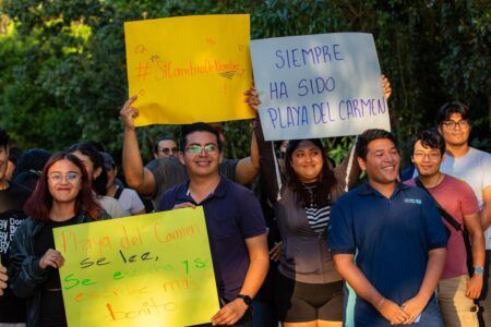 Universitarios respaldan el cambio de nombre del municipio de Solidaridad por Playa del Carmen