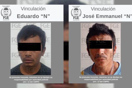 Obtiene Fiscalía vinculación a proceso para dos personas por homicidio calificado en Tulum