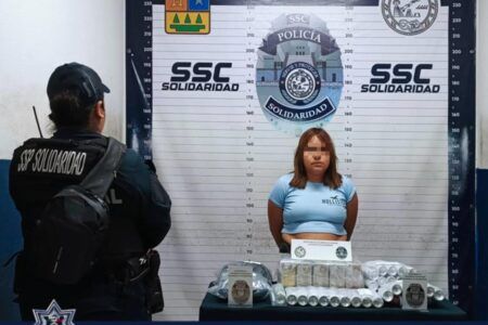 Policías frustran “emprendimiento” de ladrona en Playa del Carmen