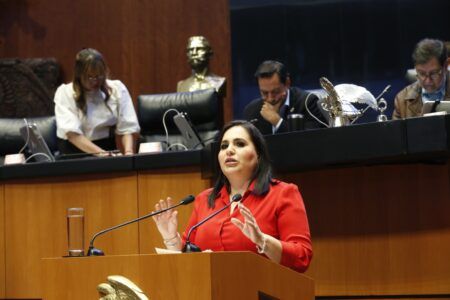 Exige Mayuli Martínez en el Senado rehabilitación de la carretera 307 en Quintana Roo
