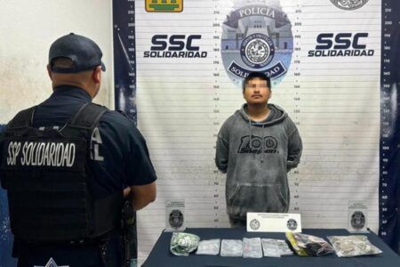 Atrapan a Robin con 25 dosis de drogas en la Colosio