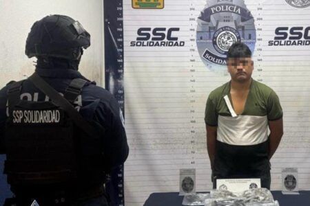 Con 90 dosis de mota cae el “Isidro” en Villas del Sol