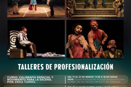 Anuncia IMCAS cursos y talleres en el marco del Festival Internacional de Teatro