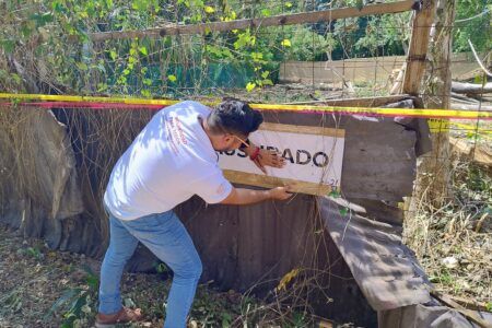 Clausuran construcción por no reportar cenote en Playa del Carmen