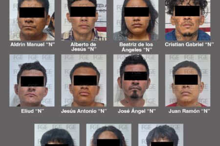 Le quitaron la vida por robar drogas en narcotienda; los 11 vinculados a proceso ensabanaron a la víctima y tiraron en calles de Cancún
