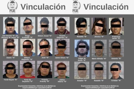 Sacan de las calles a 21 narcomenudistas de cinco municipios; los imputados están en esperan de su castigo