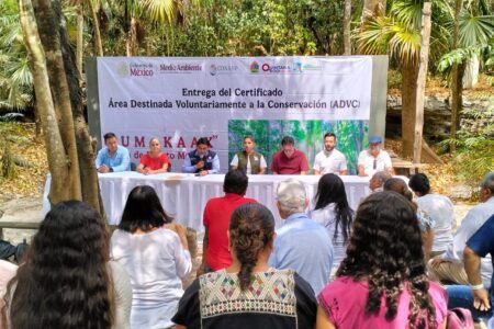 Centinelas del Agua A.C. y la CONANP renuevan su compromiso para trabajar en conjunto en Quintana Roo